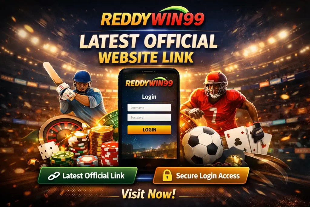 Reddywin99 Latest Official Website Link