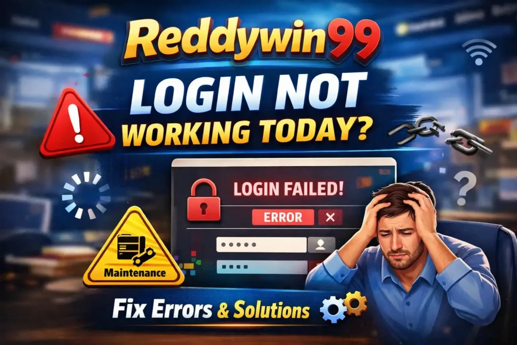reddywin99 login issues
